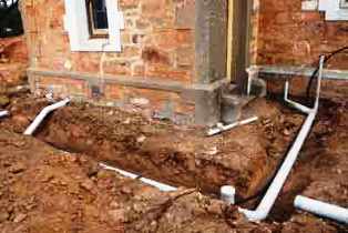 outside drainage Clapham